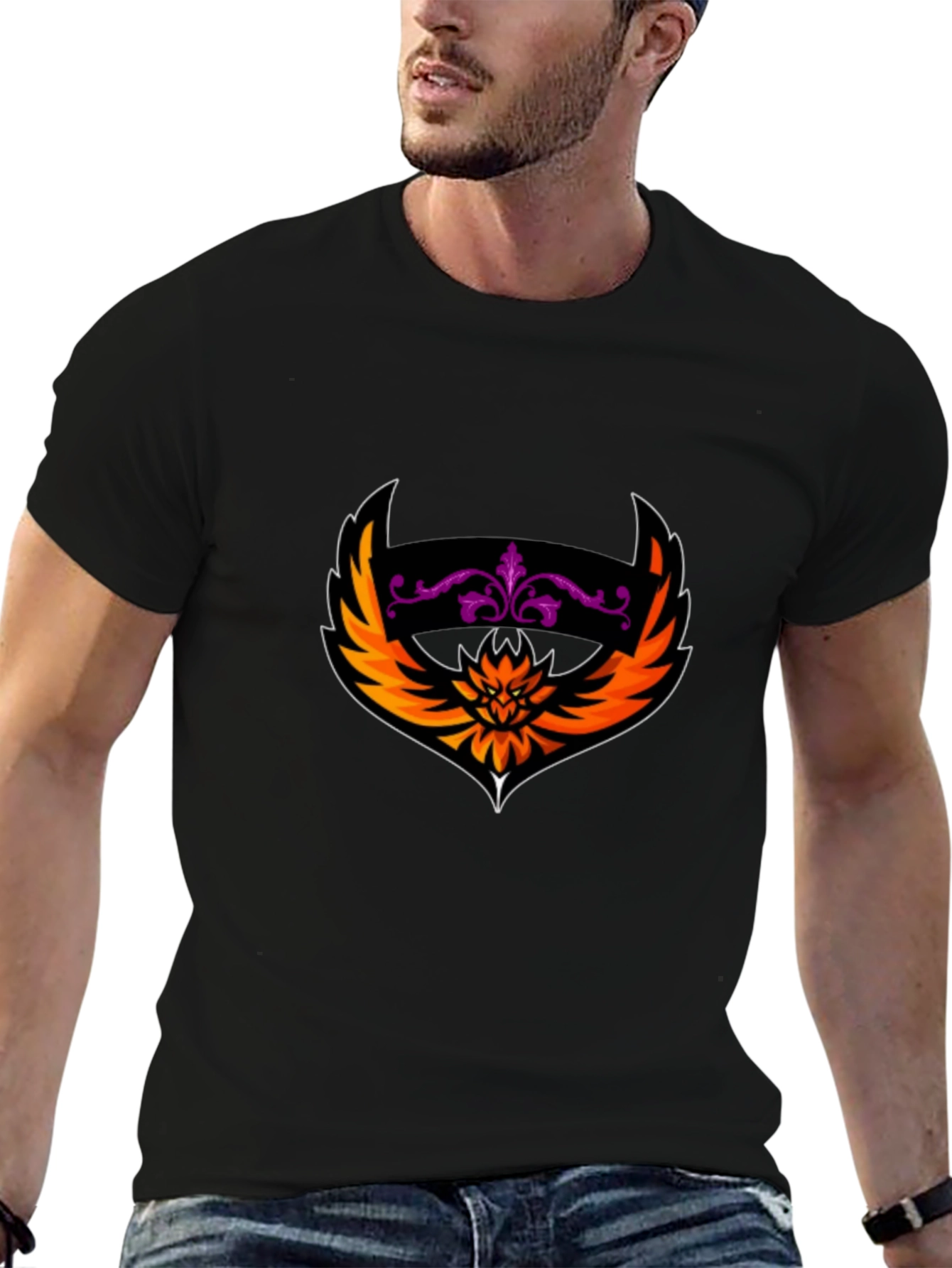 Phoenix Emblem Black T-Shirt