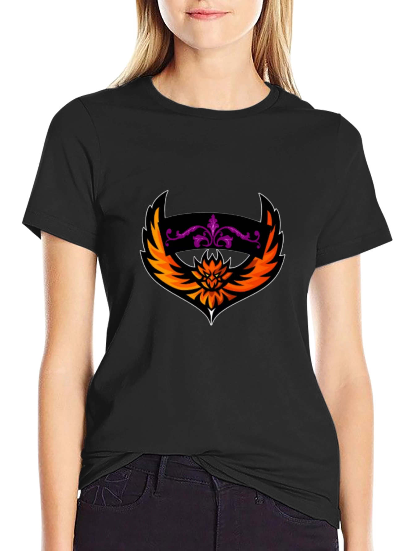 Phoenix Emblem Black T-Shirt