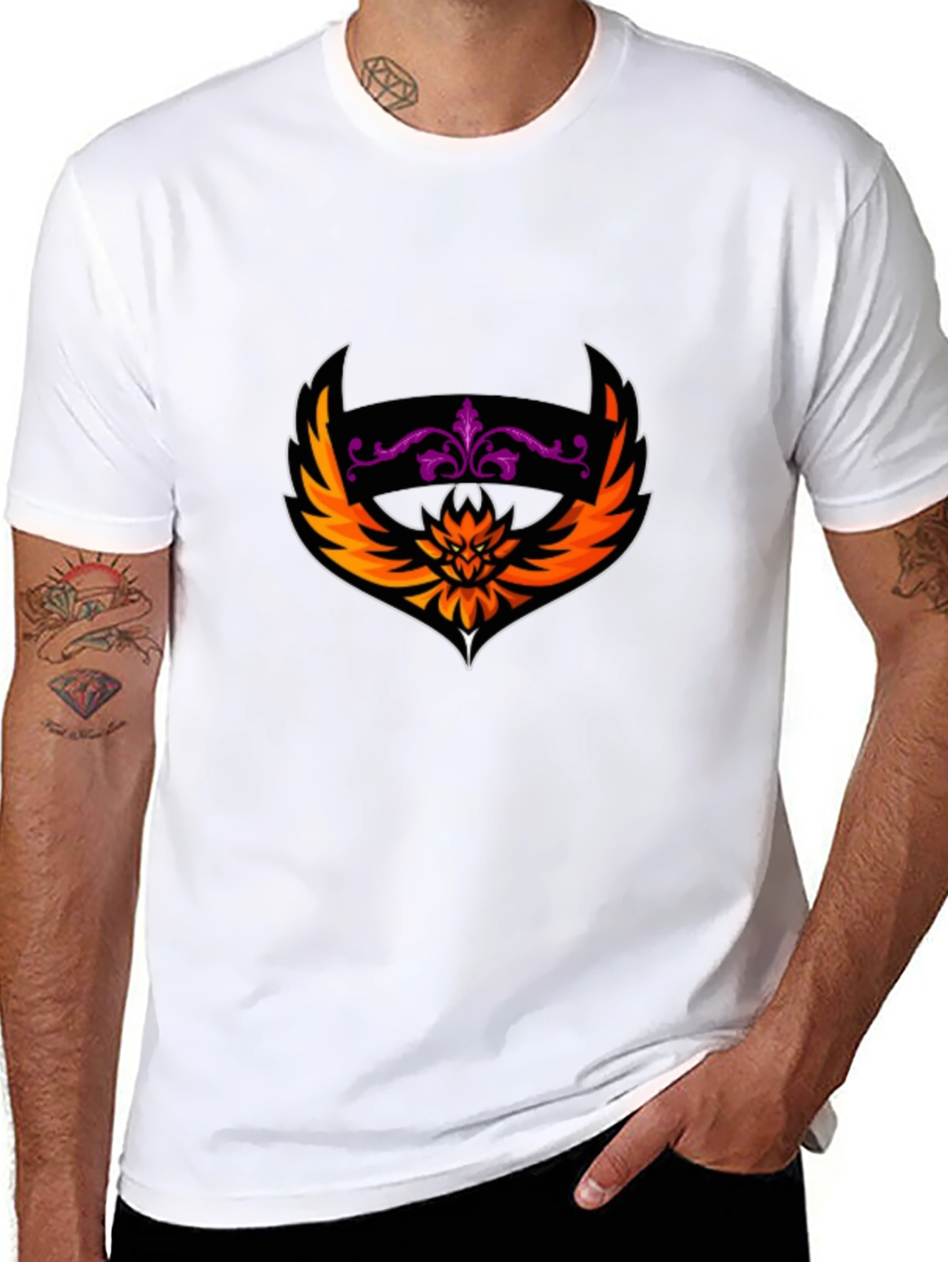 Phoenix Emblem Black T-Shirt