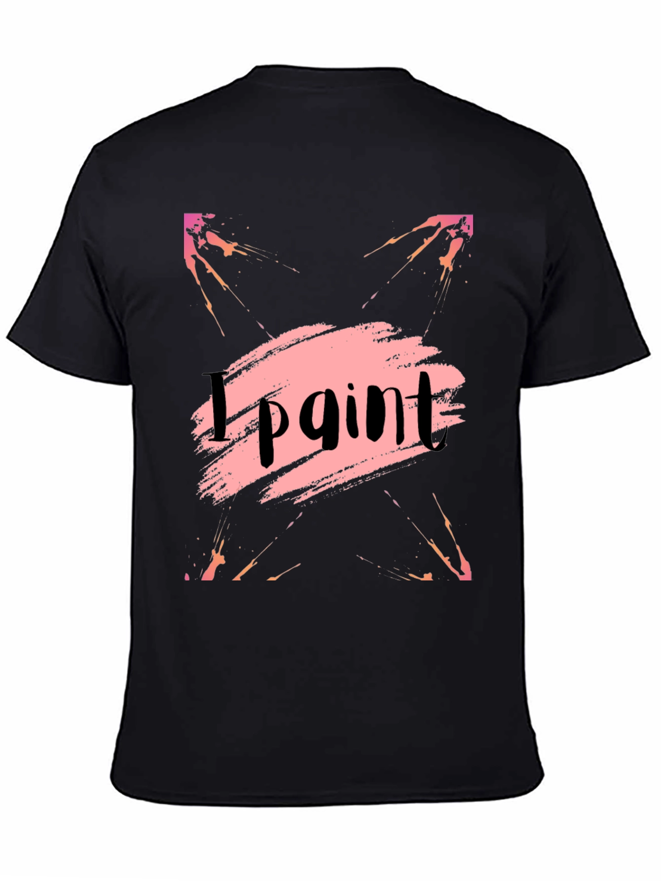 I Paint Black Graphic Tee