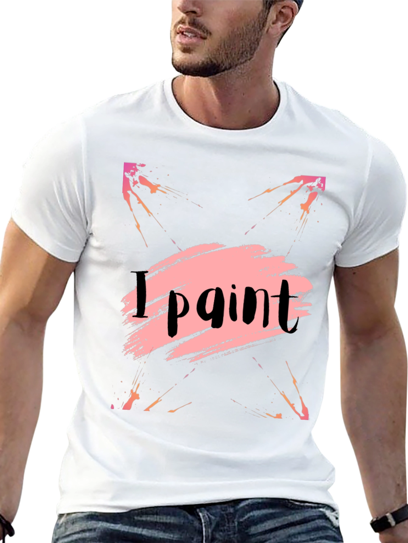 I Paint Black Graphic Tee