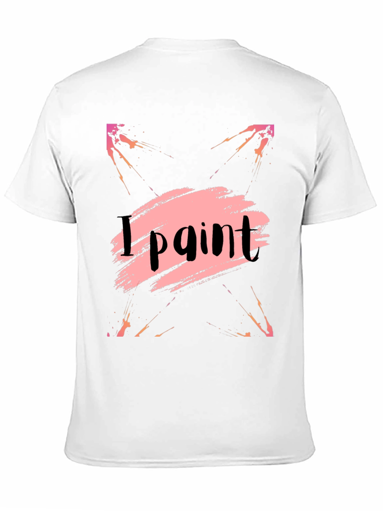 I Paint Black Graphic Tee