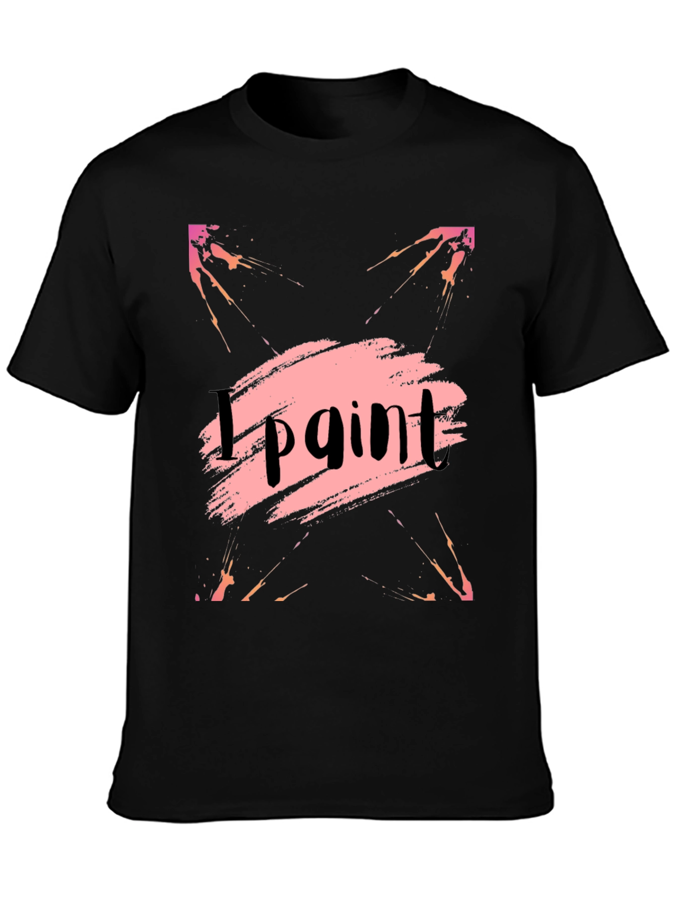 I Paint Black Graphic Tee