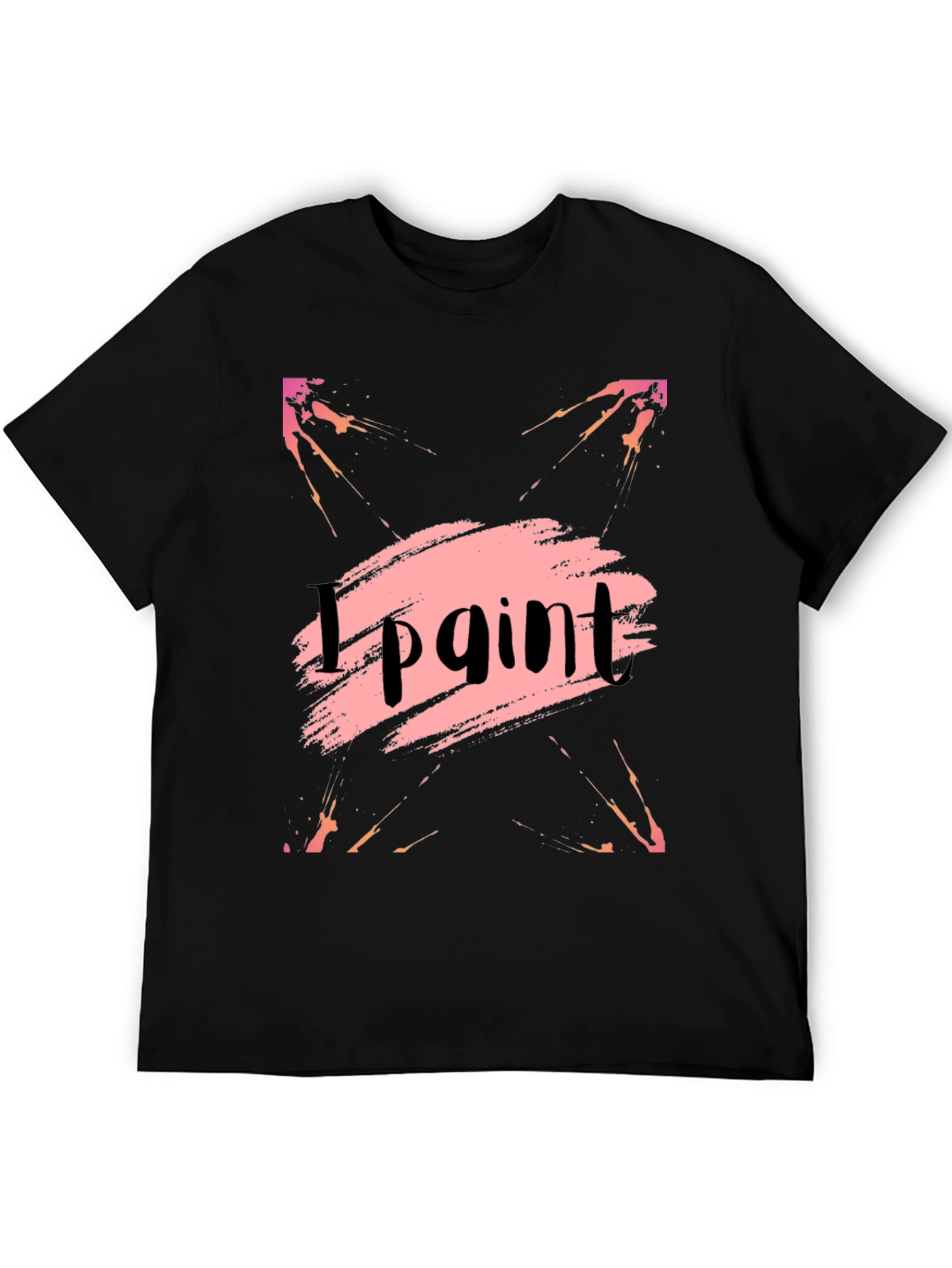 I Paint Black Graphic Tee