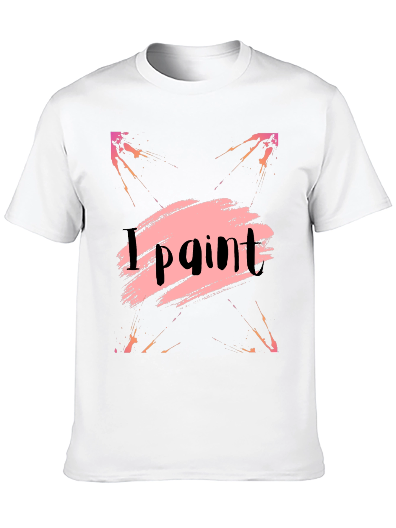 I Paint Black Graphic Tee