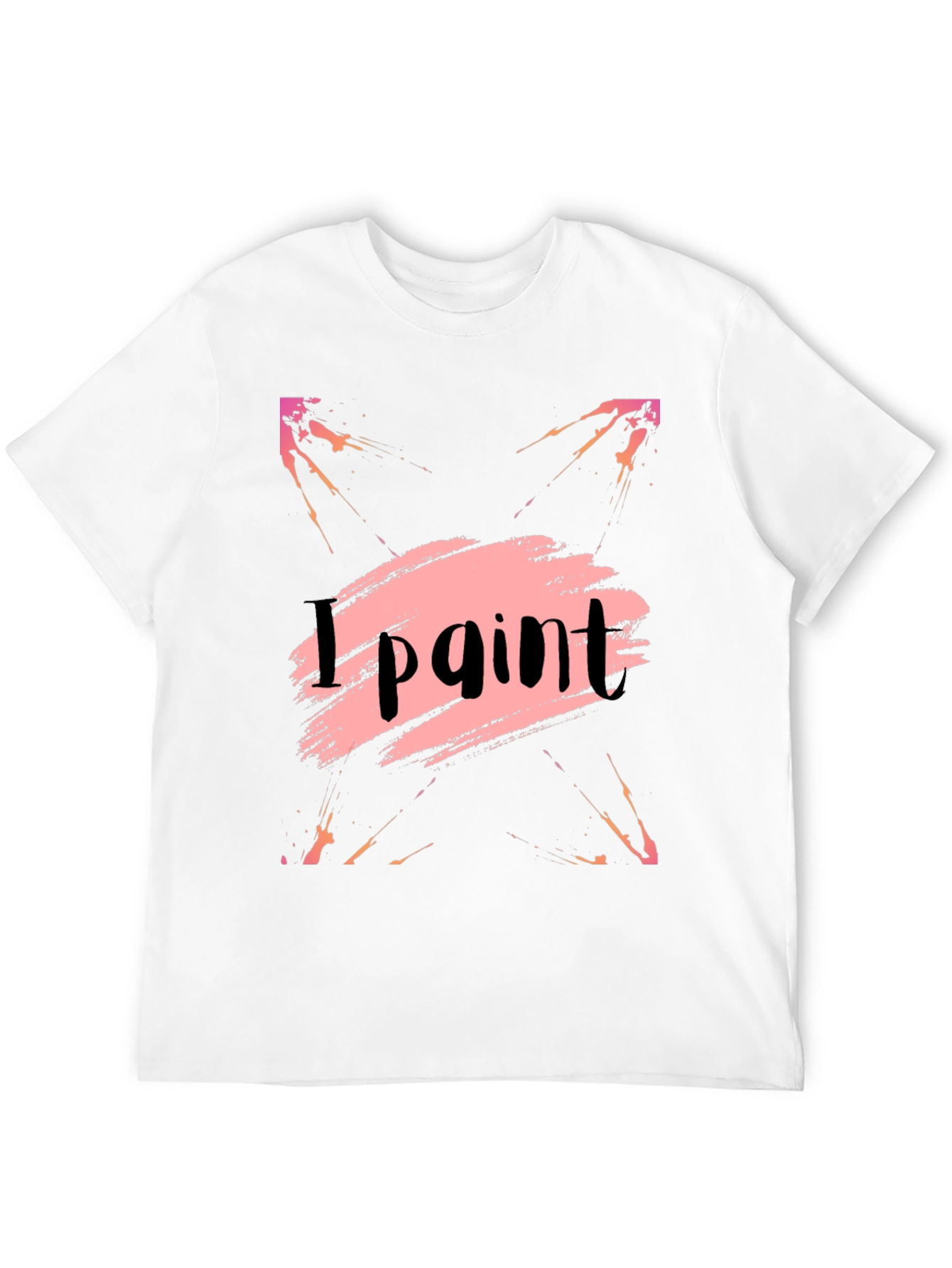 I Paint Black Graphic Tee