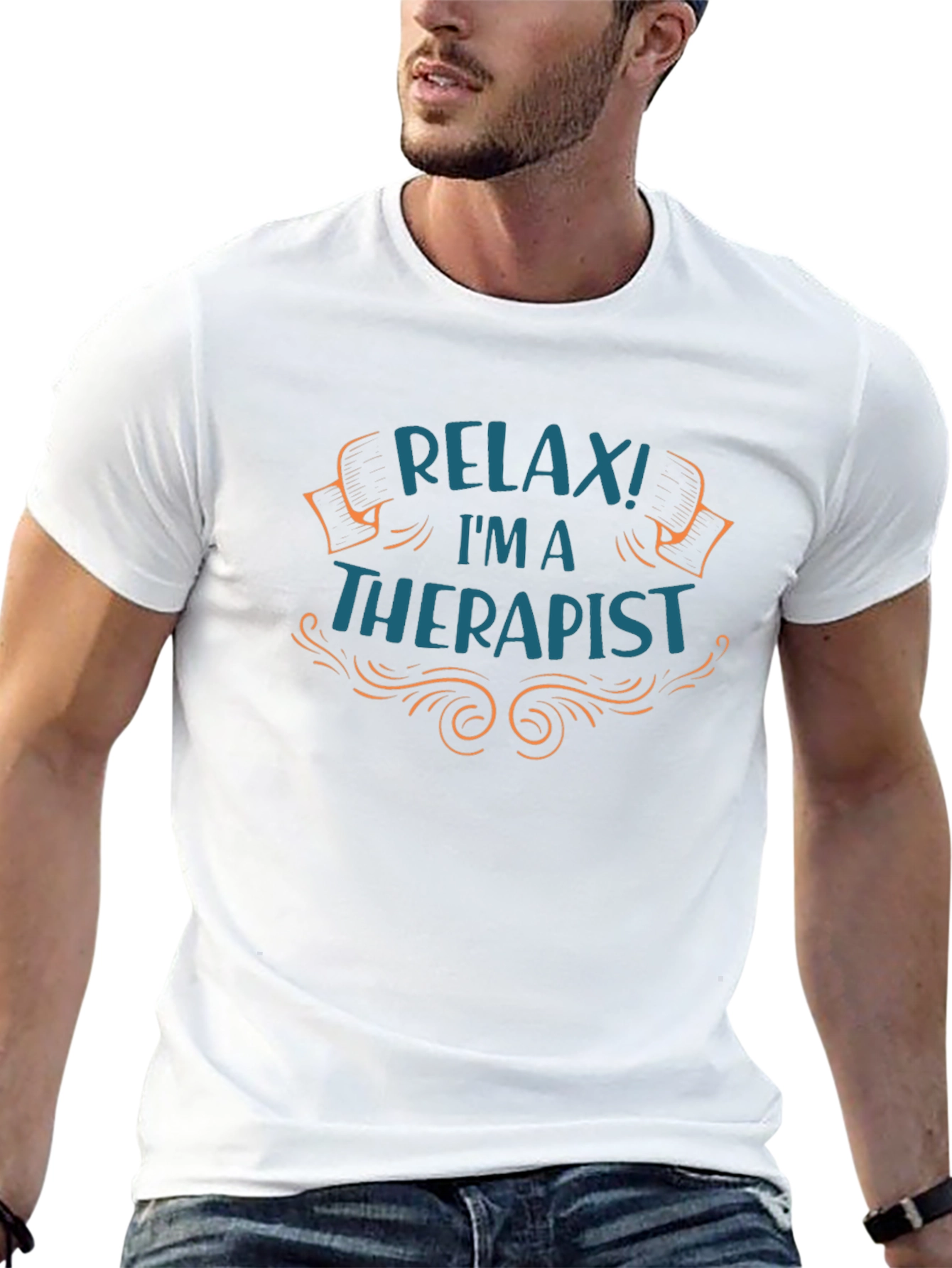 Relax Im A Therapist T-Shirt - Novelty Tee