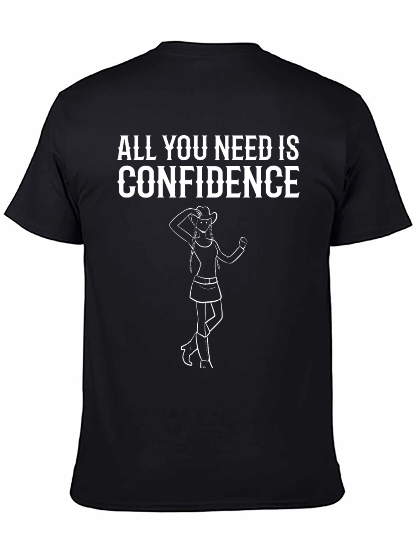 Confidence Cowgirl Graphic T-Shirt
