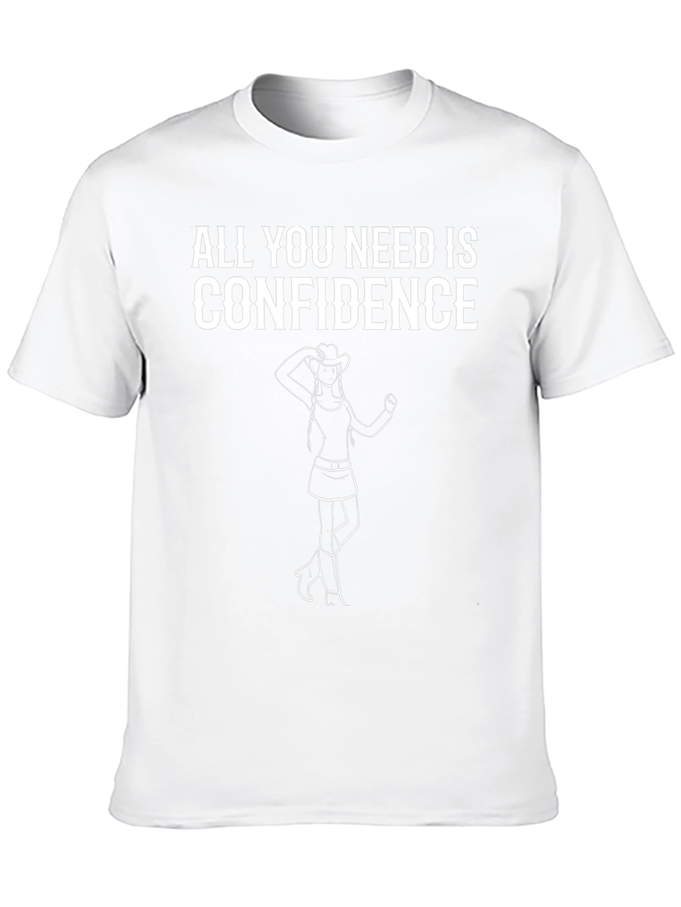Confidence Cowgirl Graphic T-Shirt