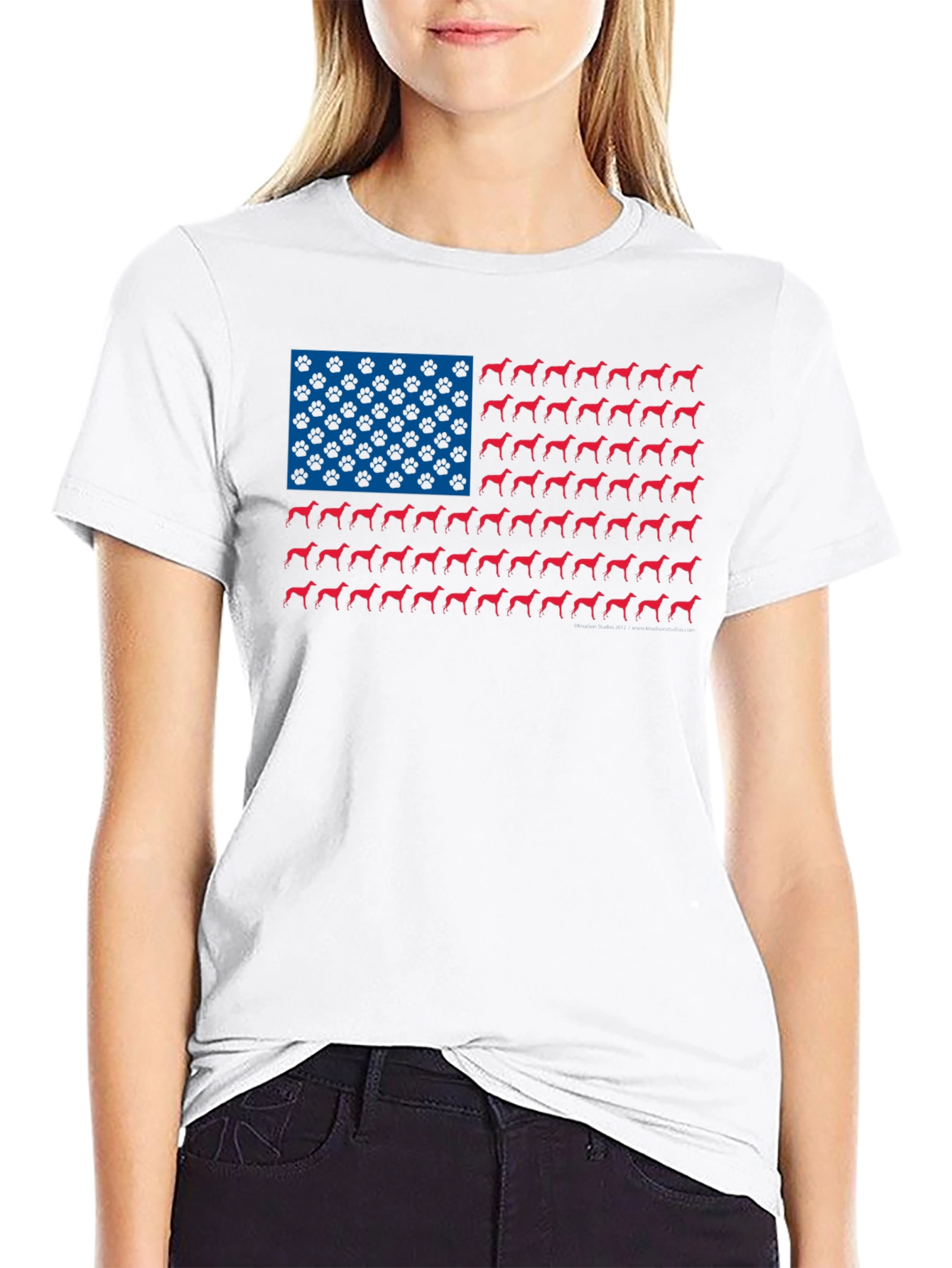 Patriotic Dog Lover T-Shirt