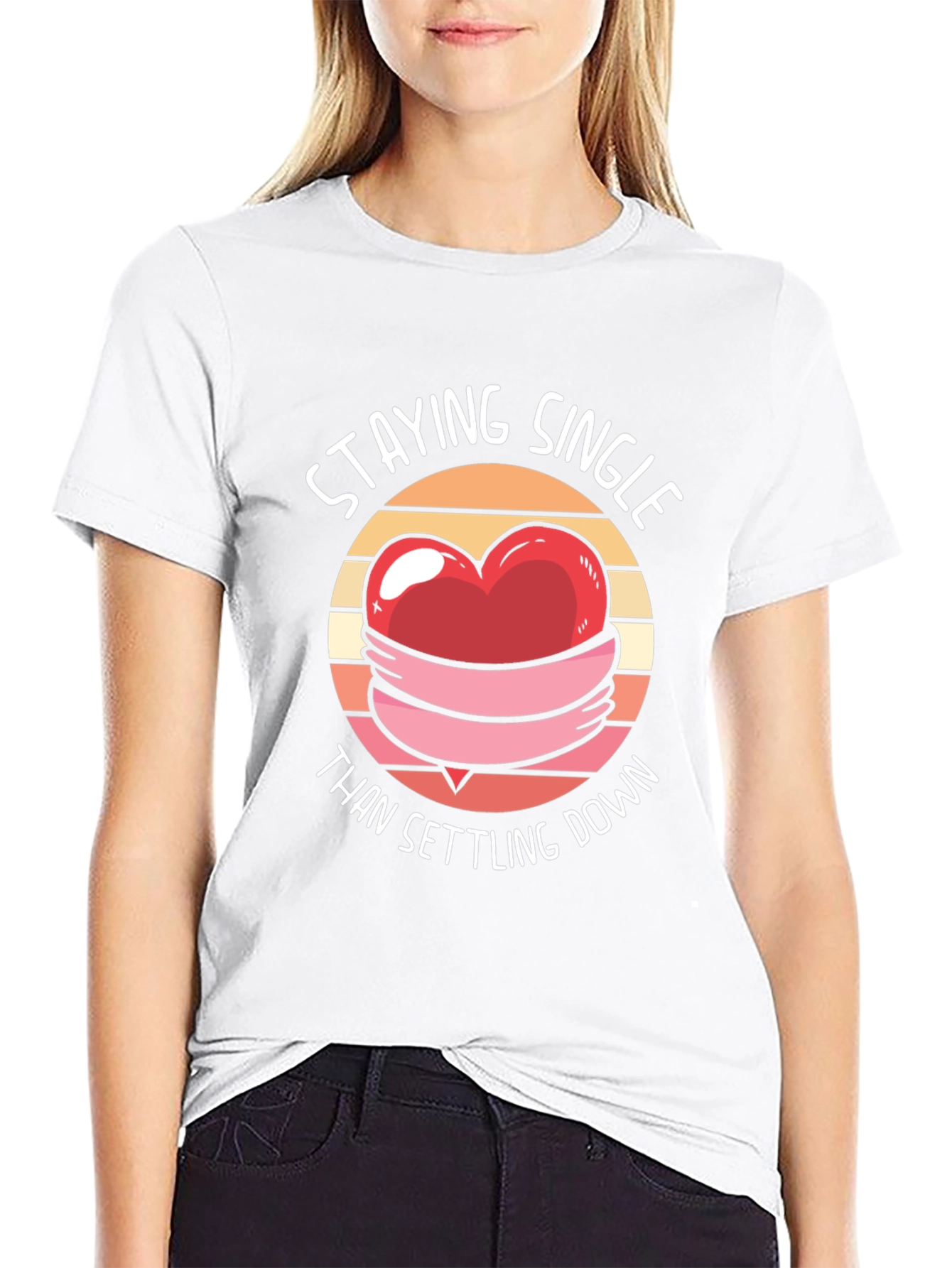 Staying Single Graphic T-Shirt