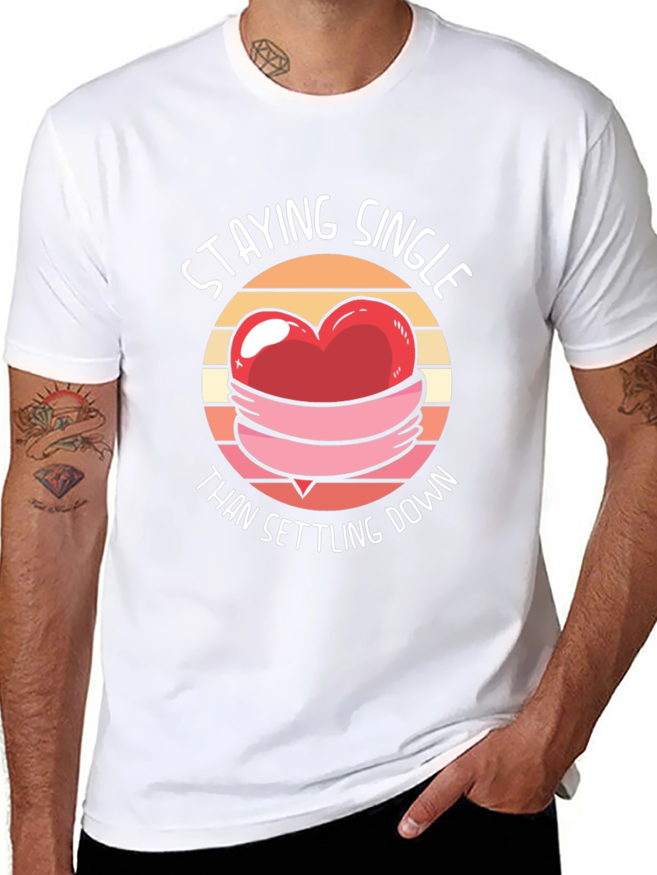Staying Single Graphic T-Shirt