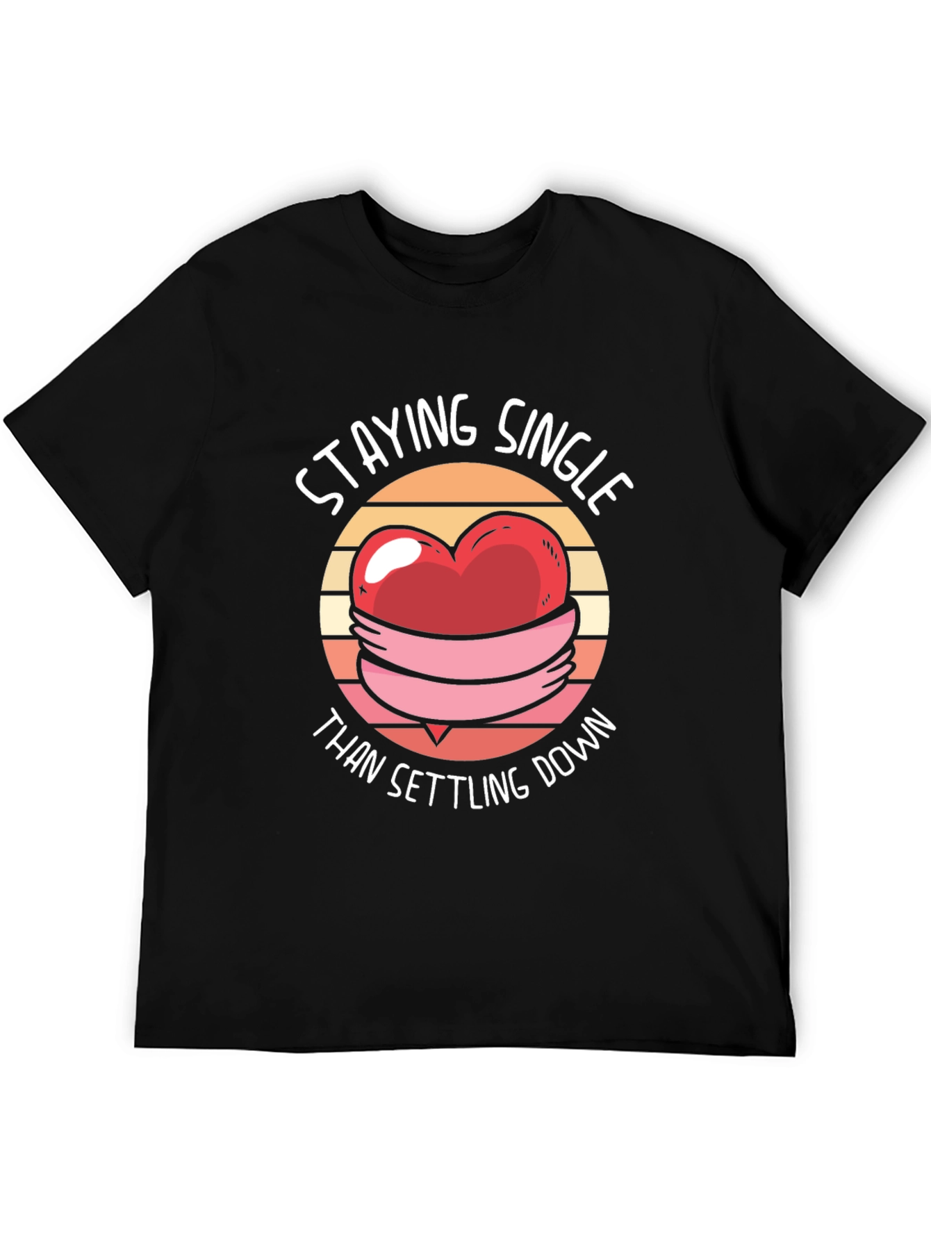 Staying Single Graphic T-Shirt