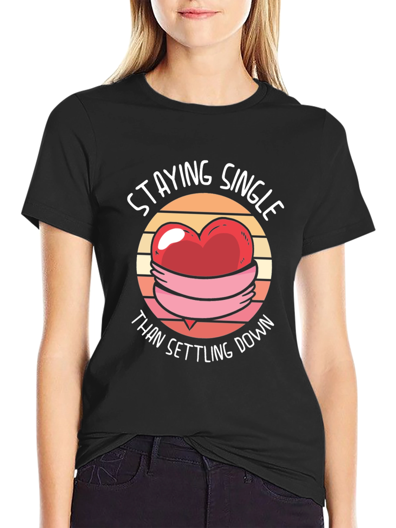 Staying Single Graphic T-Shirt