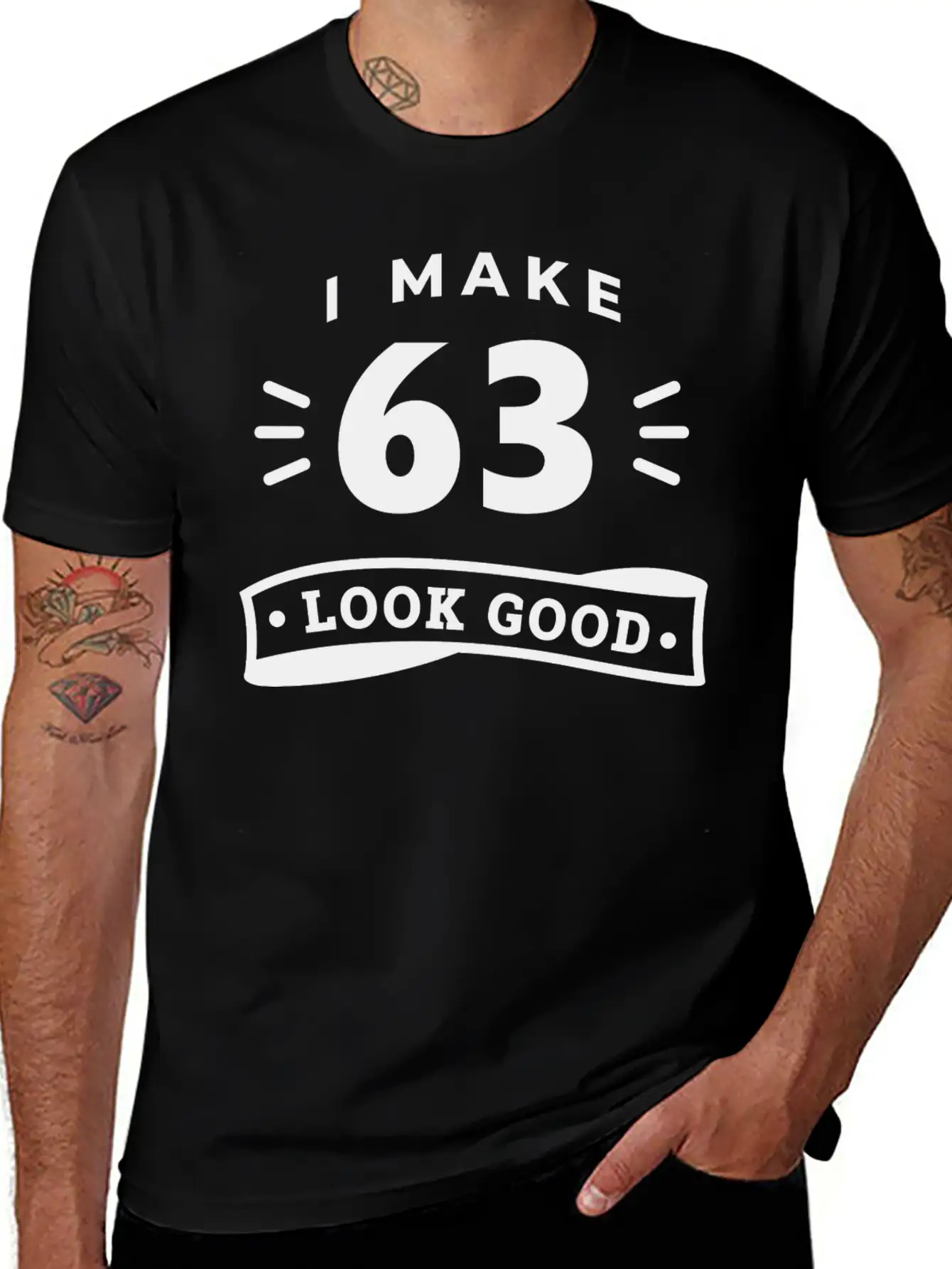 63rd Birthday Saying Funny Funny Motto Trend Timeless Short Sleeve Tee – Comfy And Minimalist Design