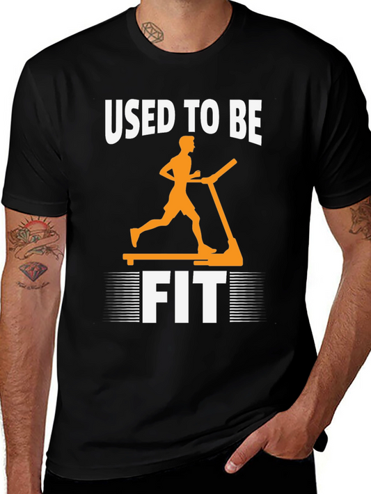 Used To Be Fit Mens Graphic Tee - Gym Humor