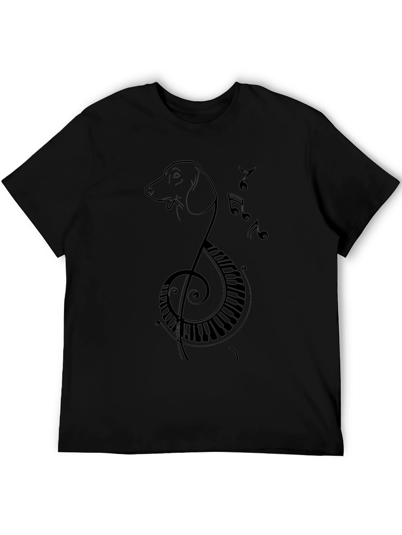Dachshund Music T-Shirt