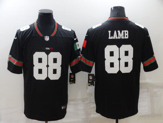 Men's Dallas Cowboys CeeDee Lamb #88 Black Game Player Jerseys