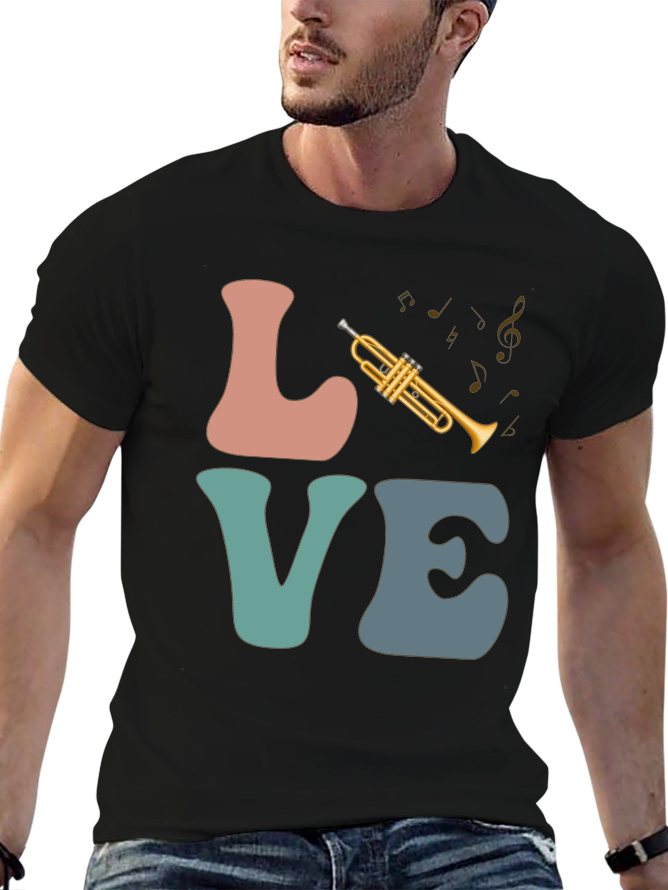 Love Trumpet Graphic Tee