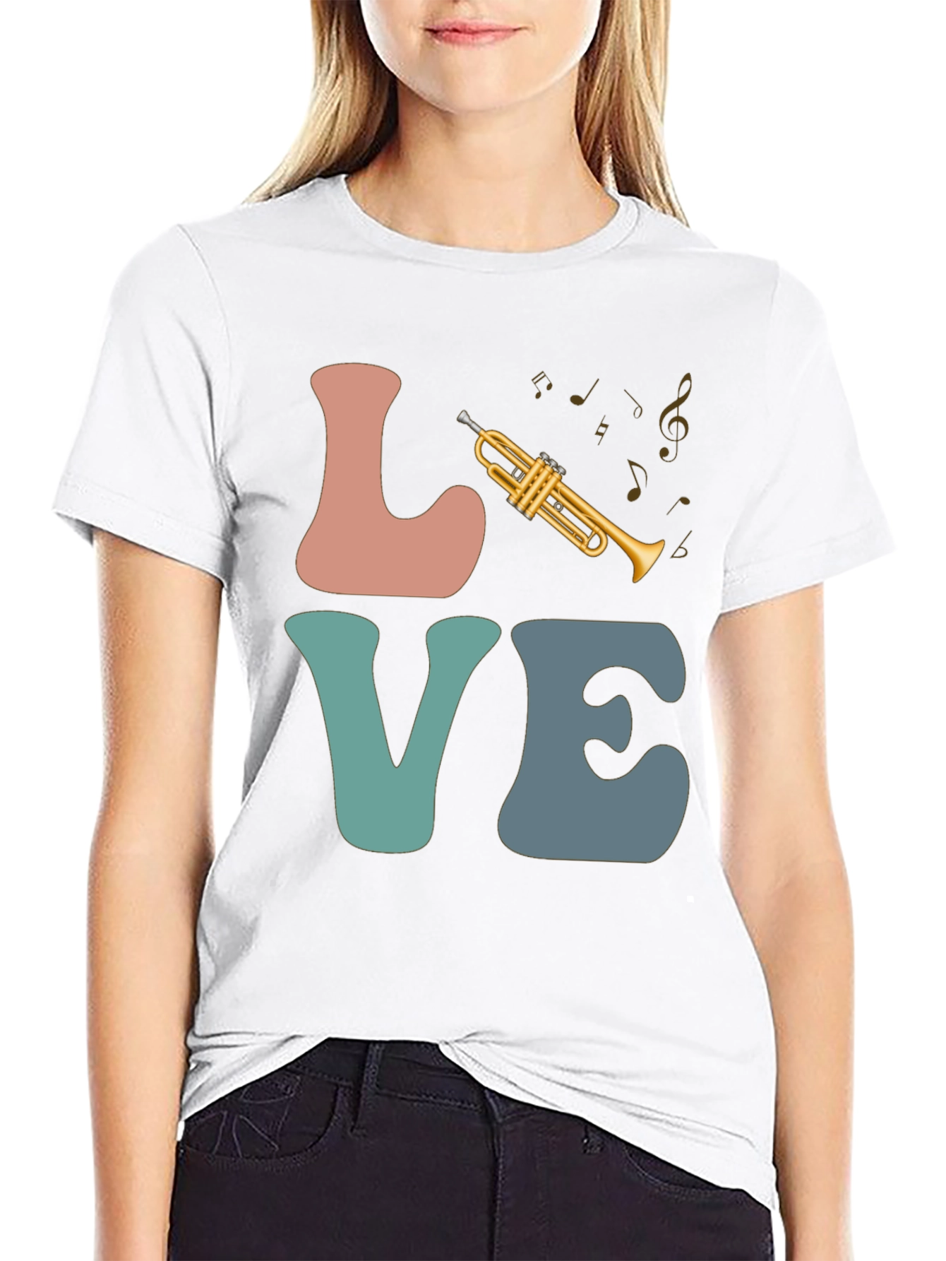 Love Trumpet Graphic Tee