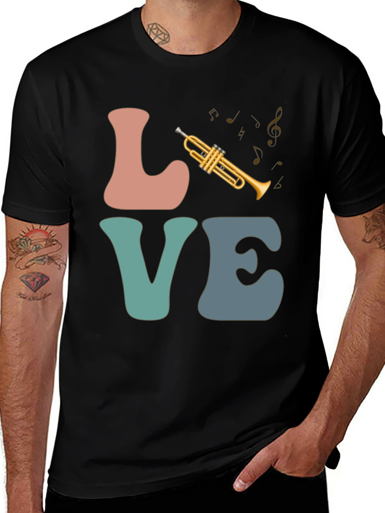 Love Trumpet Graphic Tee