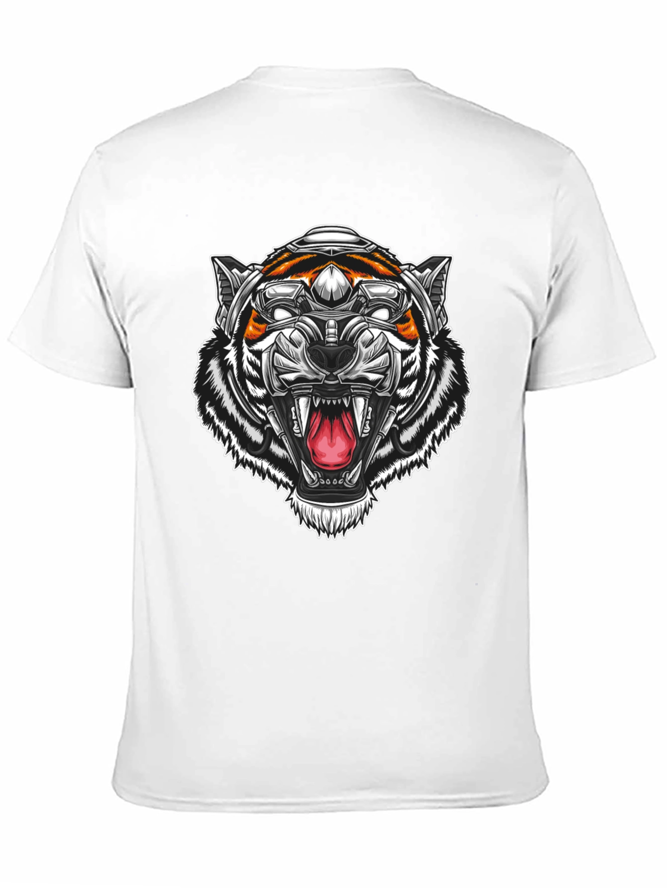 Cyber Tiger Graphic T-Shirt