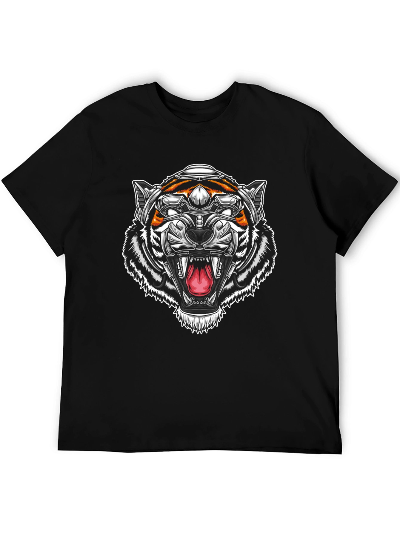 Cyber Tiger Graphic T-Shirt
