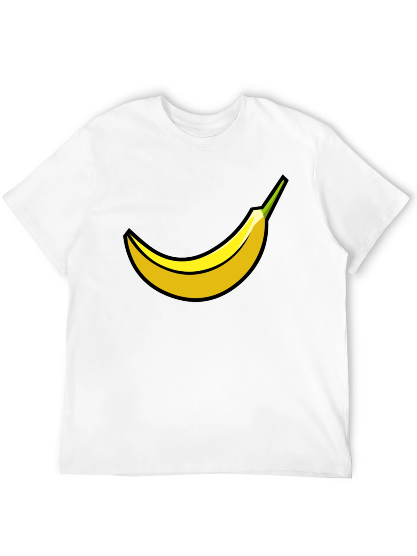 Banana Graphic Black T-Shirt | Unisex Cotton Tee