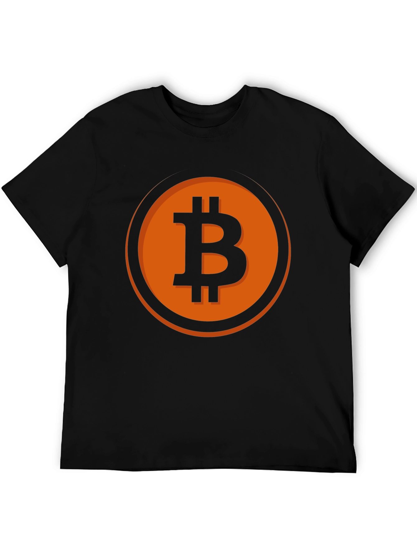 Bitcoin Logo Black T-Shirt