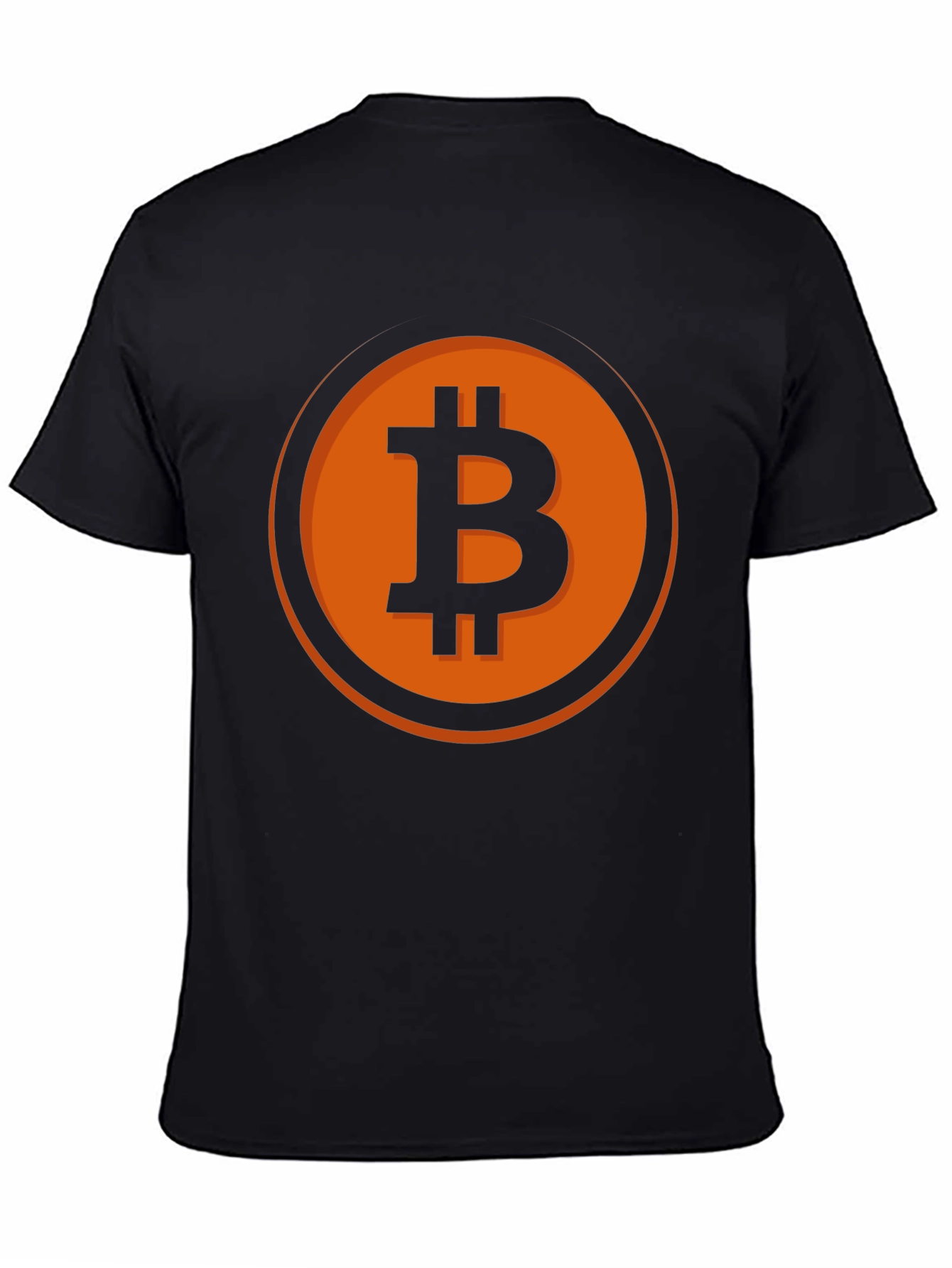Bitcoin Logo Black T-Shirt