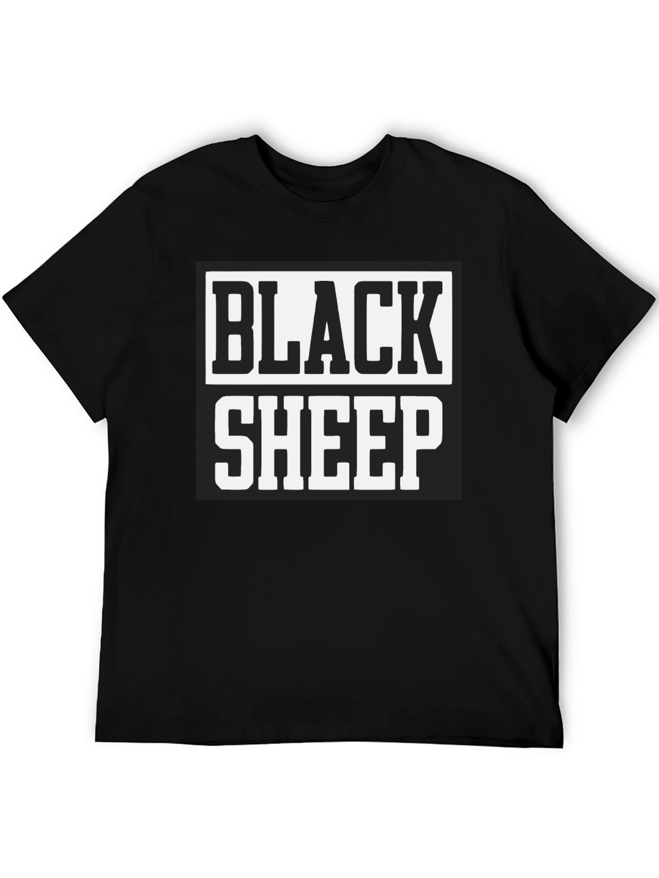 Black Sheep Graphic Tee - Bold Statement Shirt