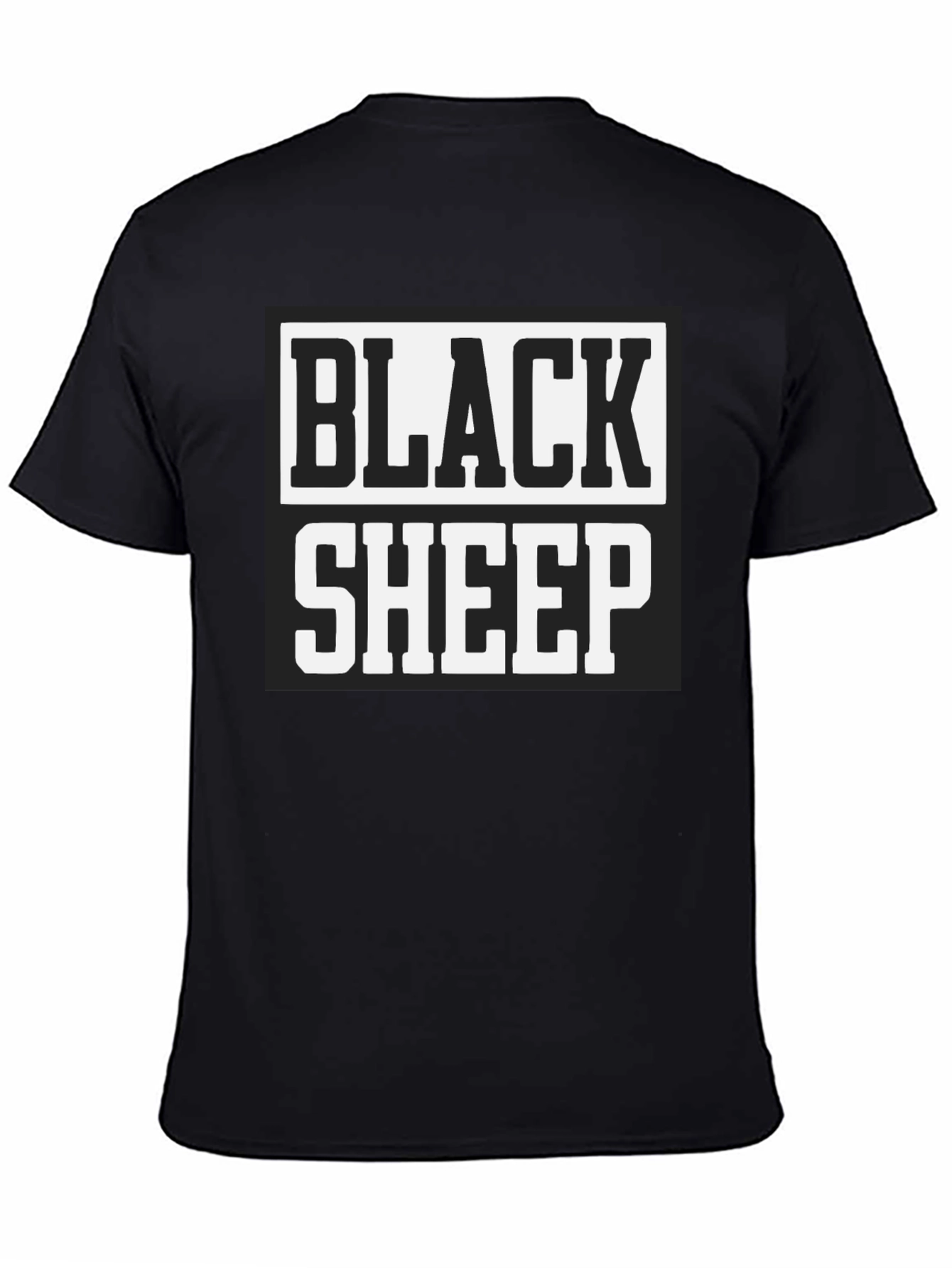 Black Sheep Graphic Tee - Bold Statement Shirt