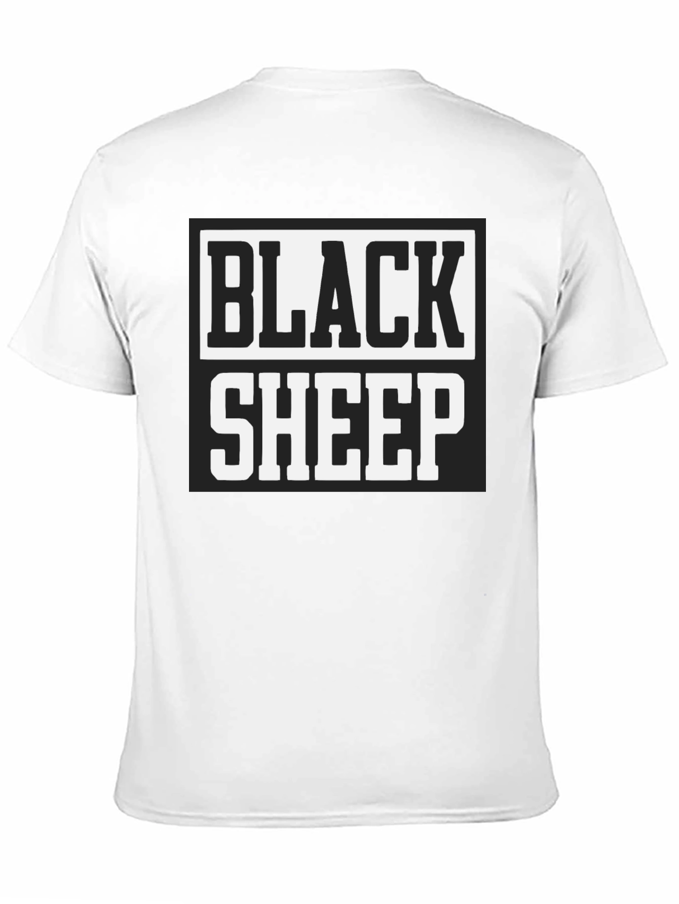 Black Sheep Graphic Tee - Bold Statement Shirt