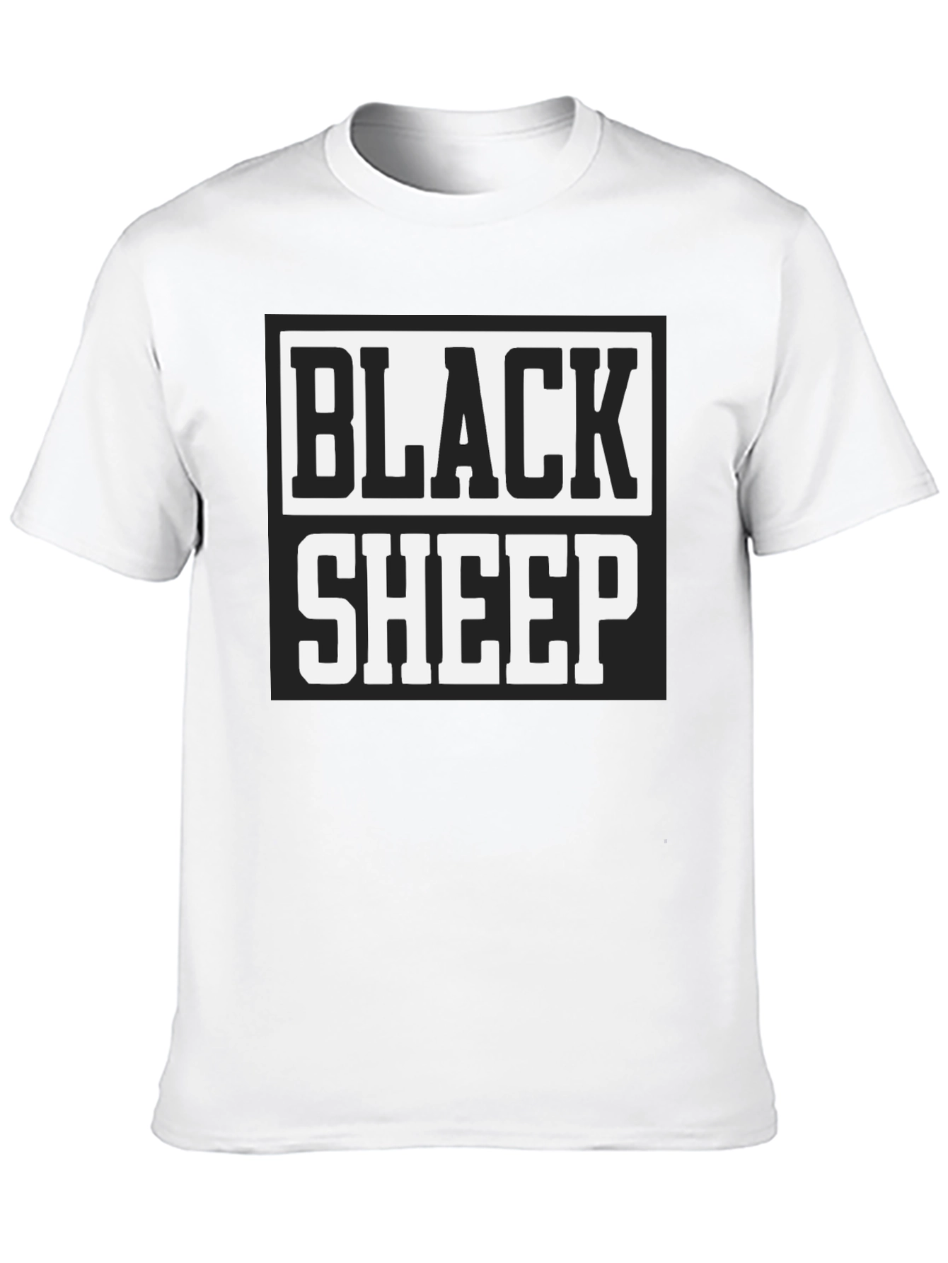 Black Sheep Graphic Tee - Bold Statement Shirt
