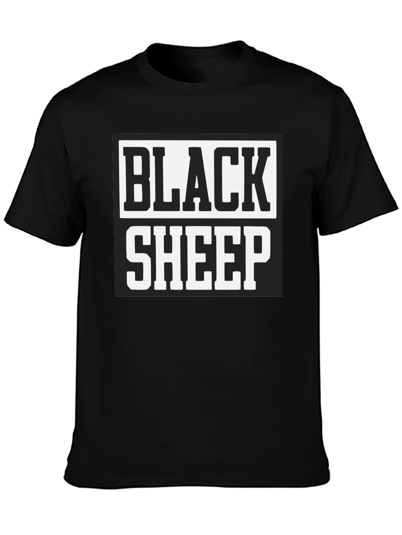 Black Sheep Graphic Tee - Bold Statement Shirt