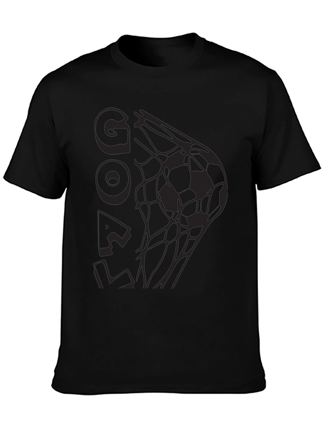 Goal! Soccer T-Shirt - Black Graphic Tee