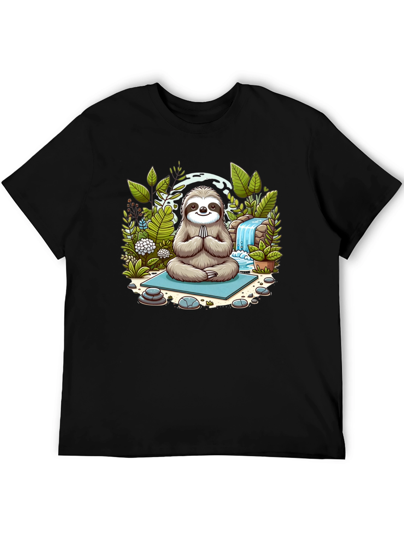 Meditating Sloth Graphic Tee