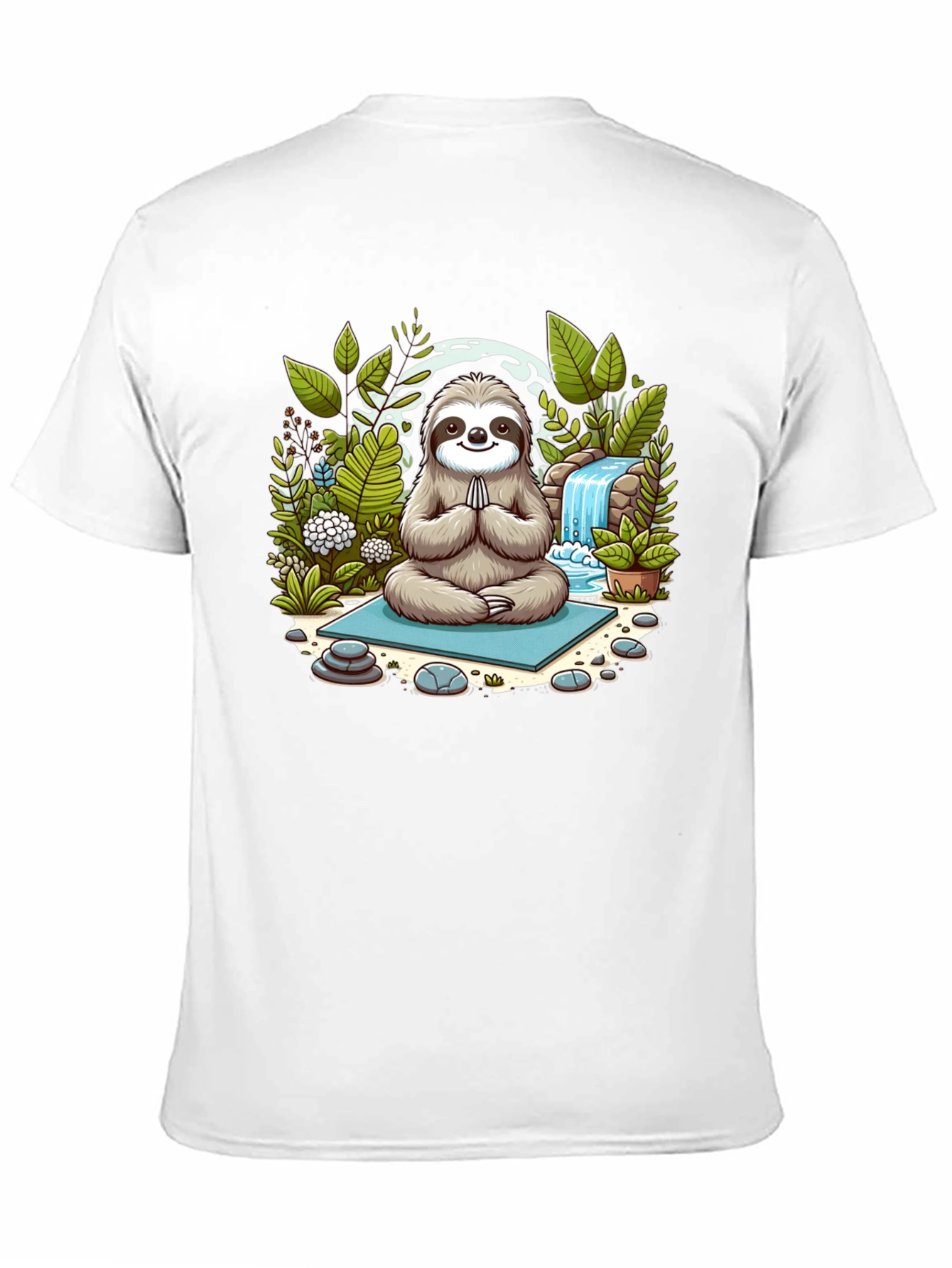 Meditating Sloth Graphic Tee