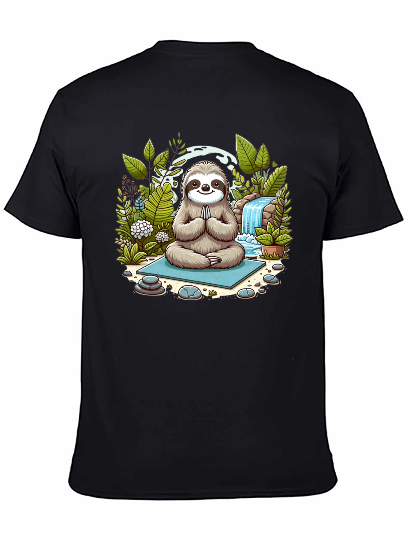 Meditating Sloth Graphic Tee
