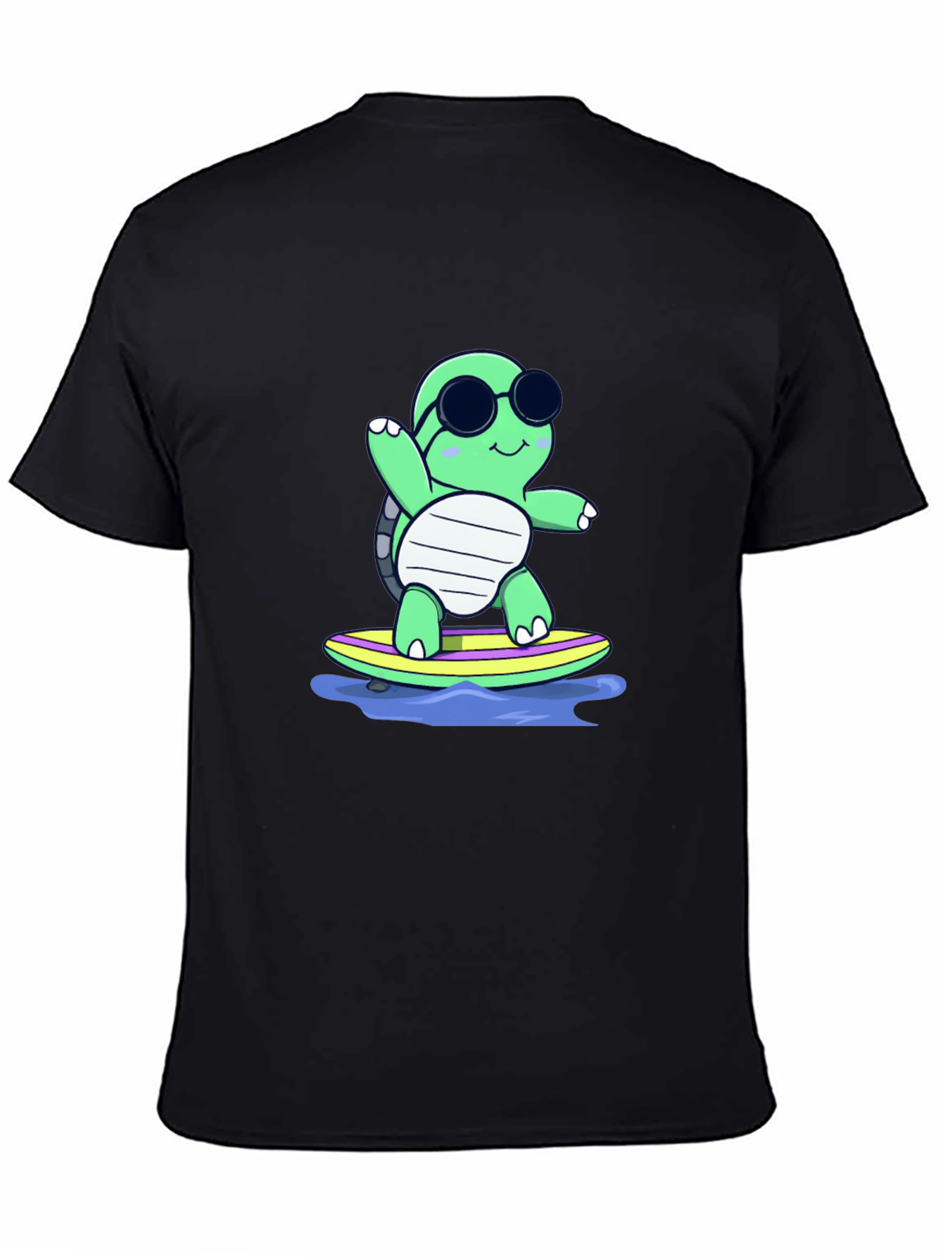 Surfing Turtle Graphic Tee