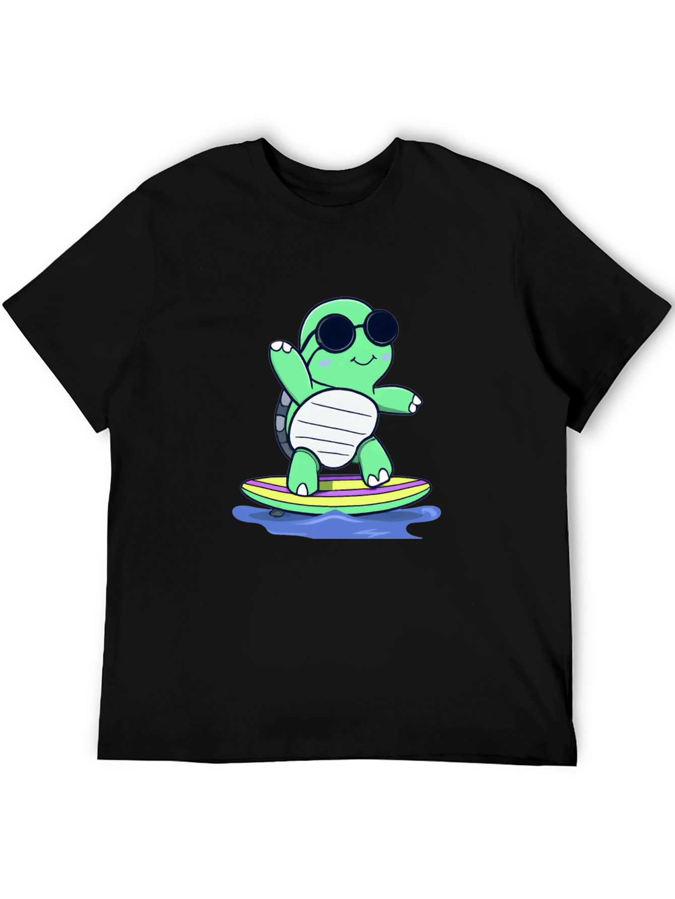 Surfing Turtle Graphic Tee