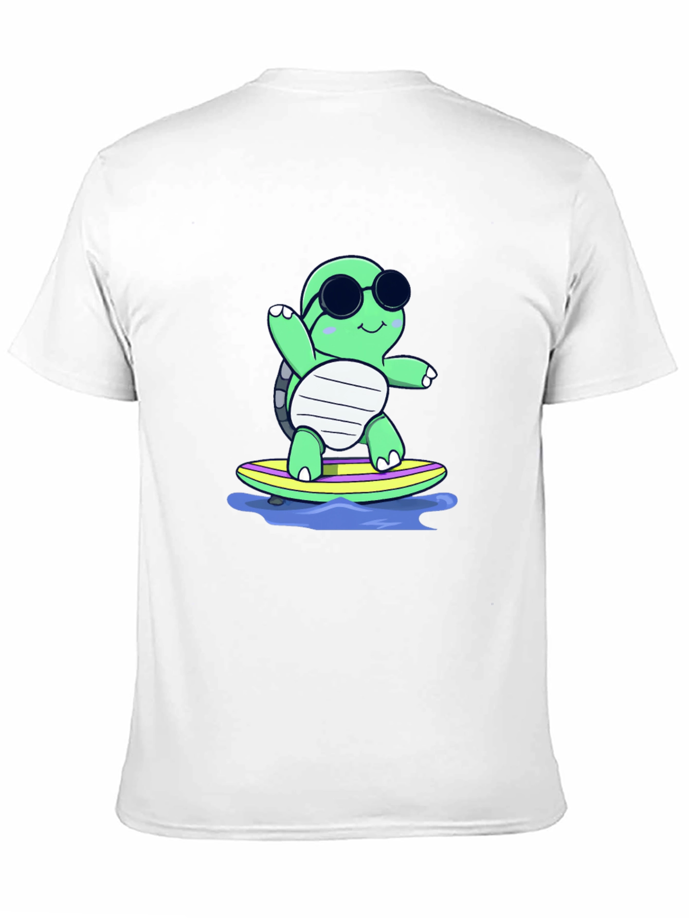 Surfing Turtle Graphic Tee