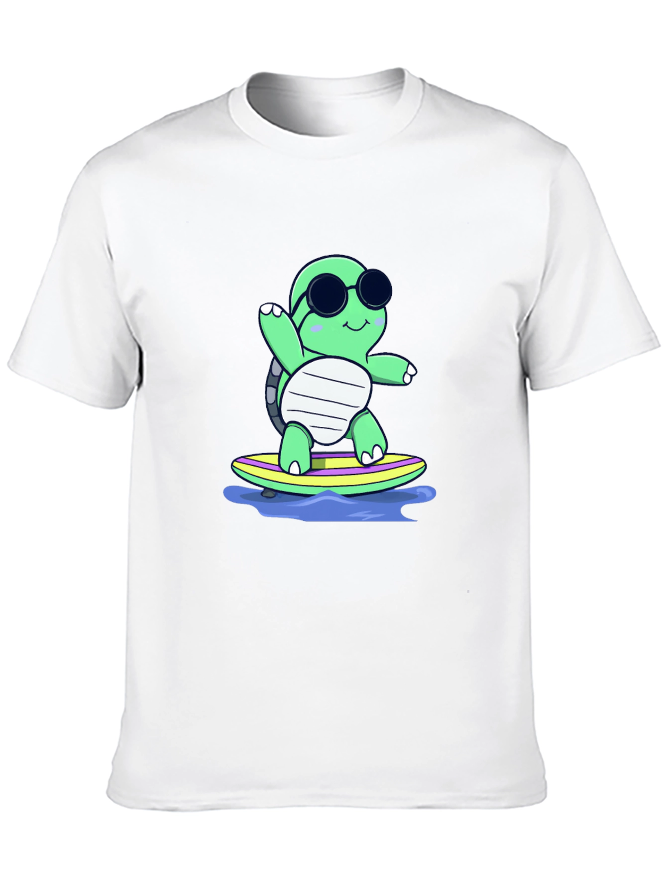 Surfing Turtle Graphic Tee