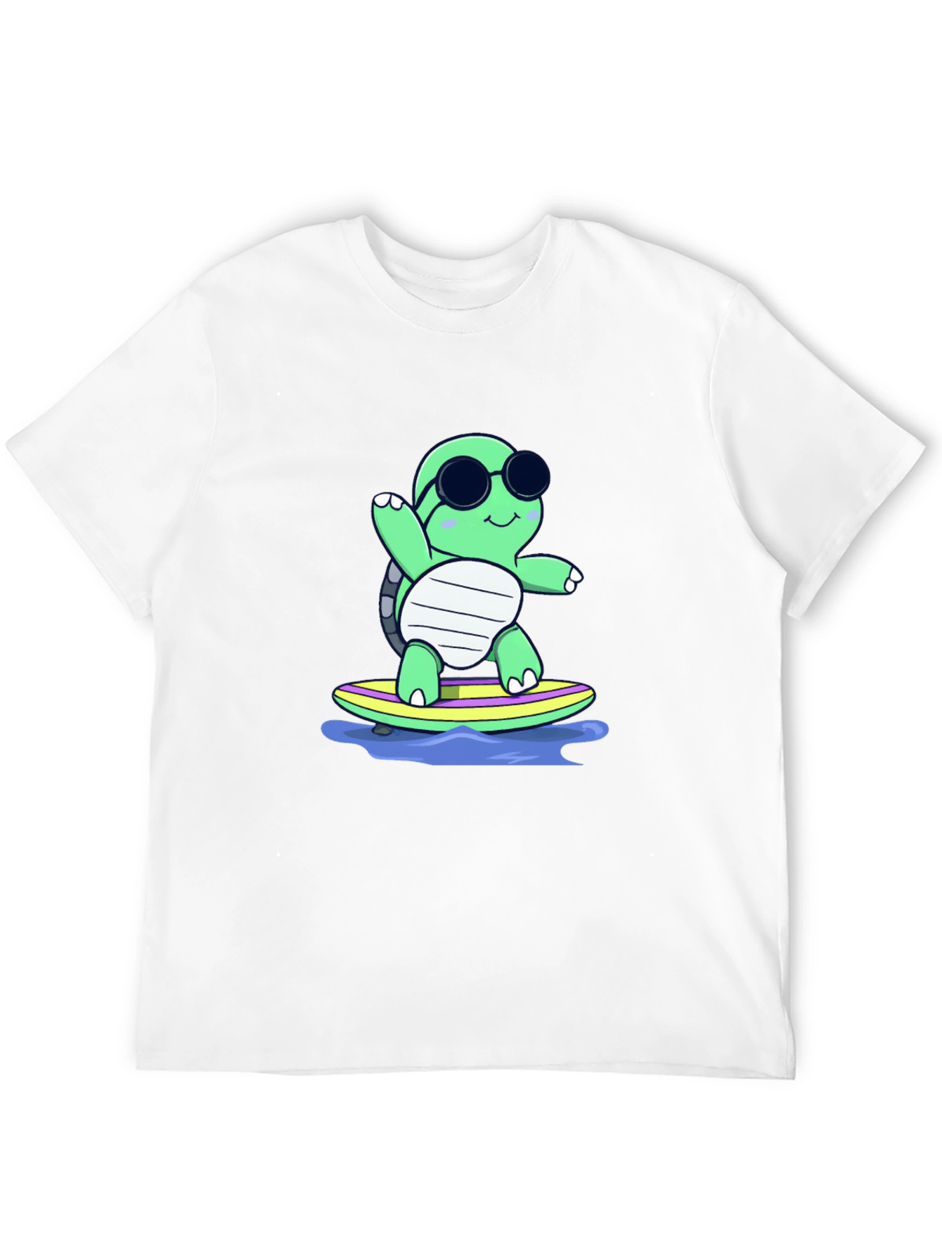 Surfing Turtle Graphic Tee