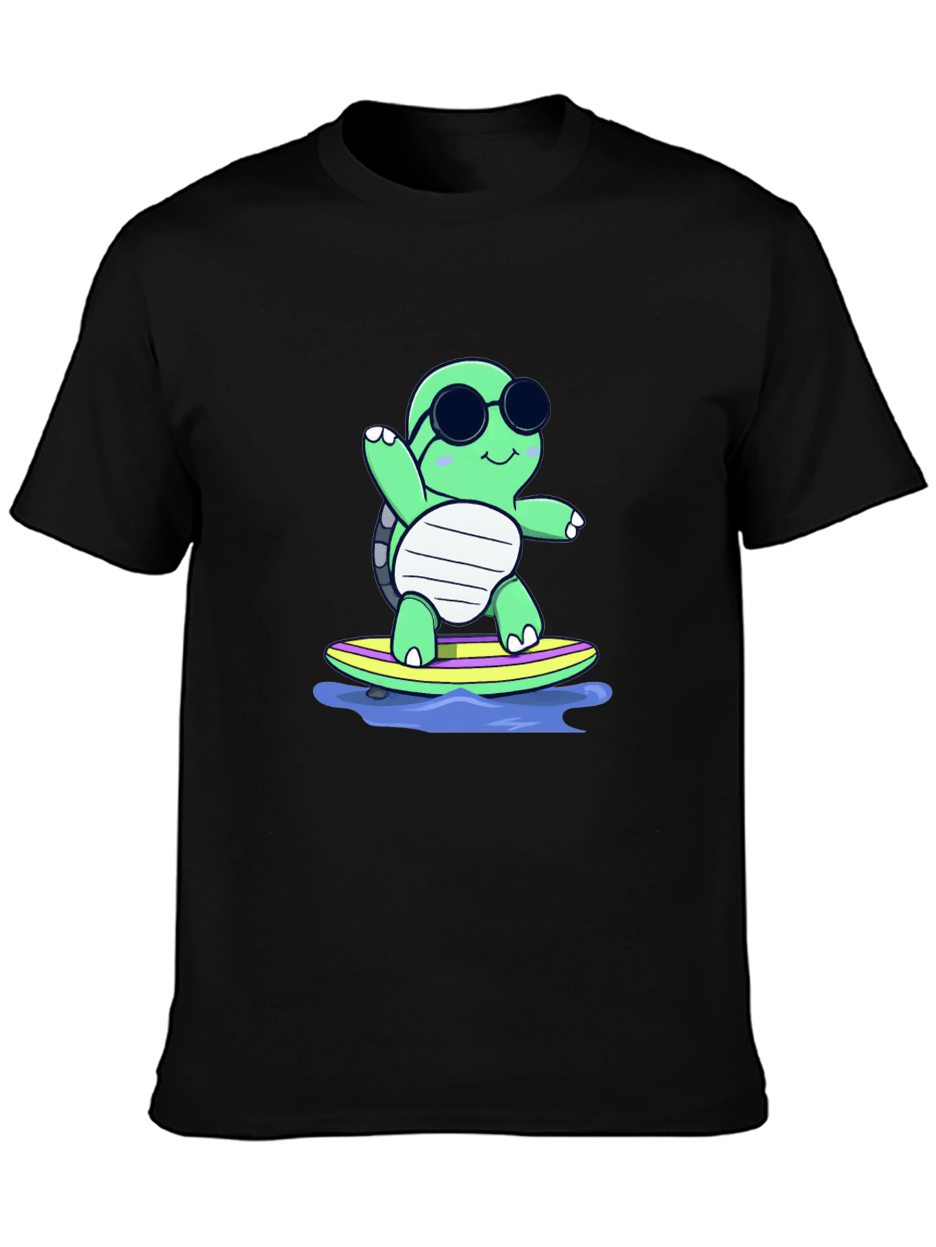 Surfing Turtle Graphic Tee