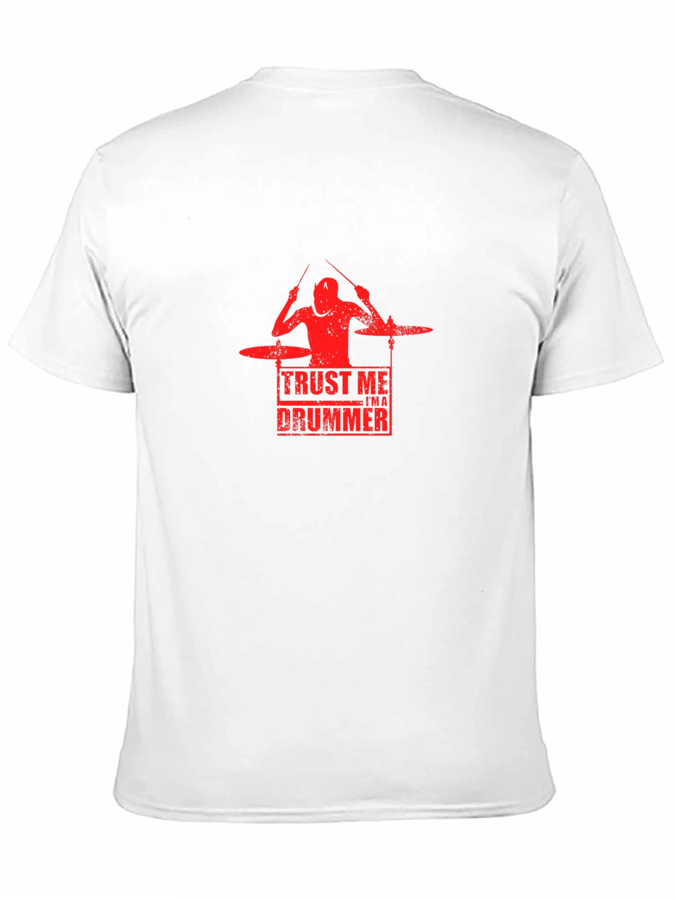 Trust Me Im a Drummer Black T-Shirt