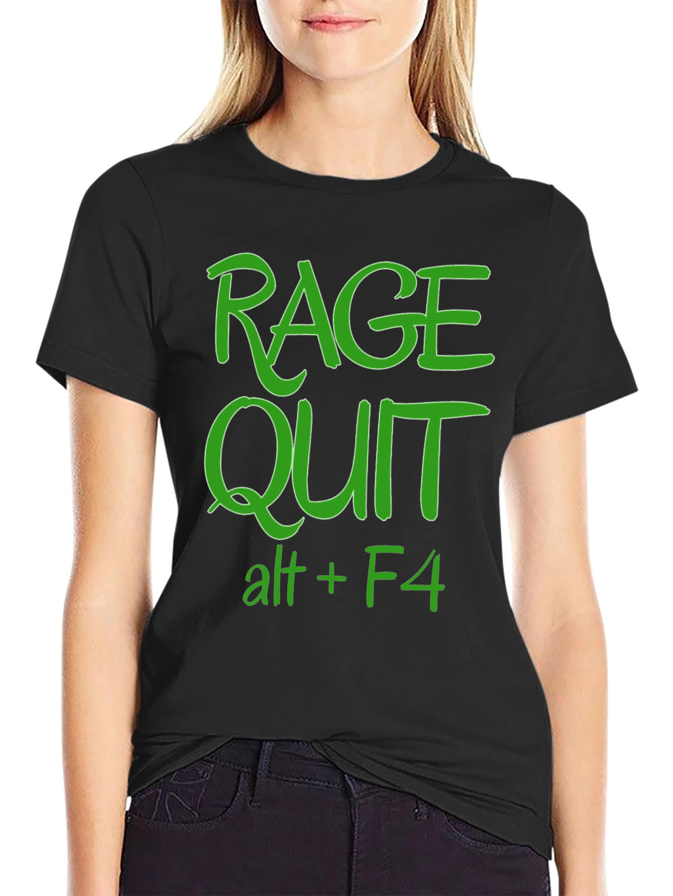 Rage Quit Alt + F4 Graphic T-Shirt
