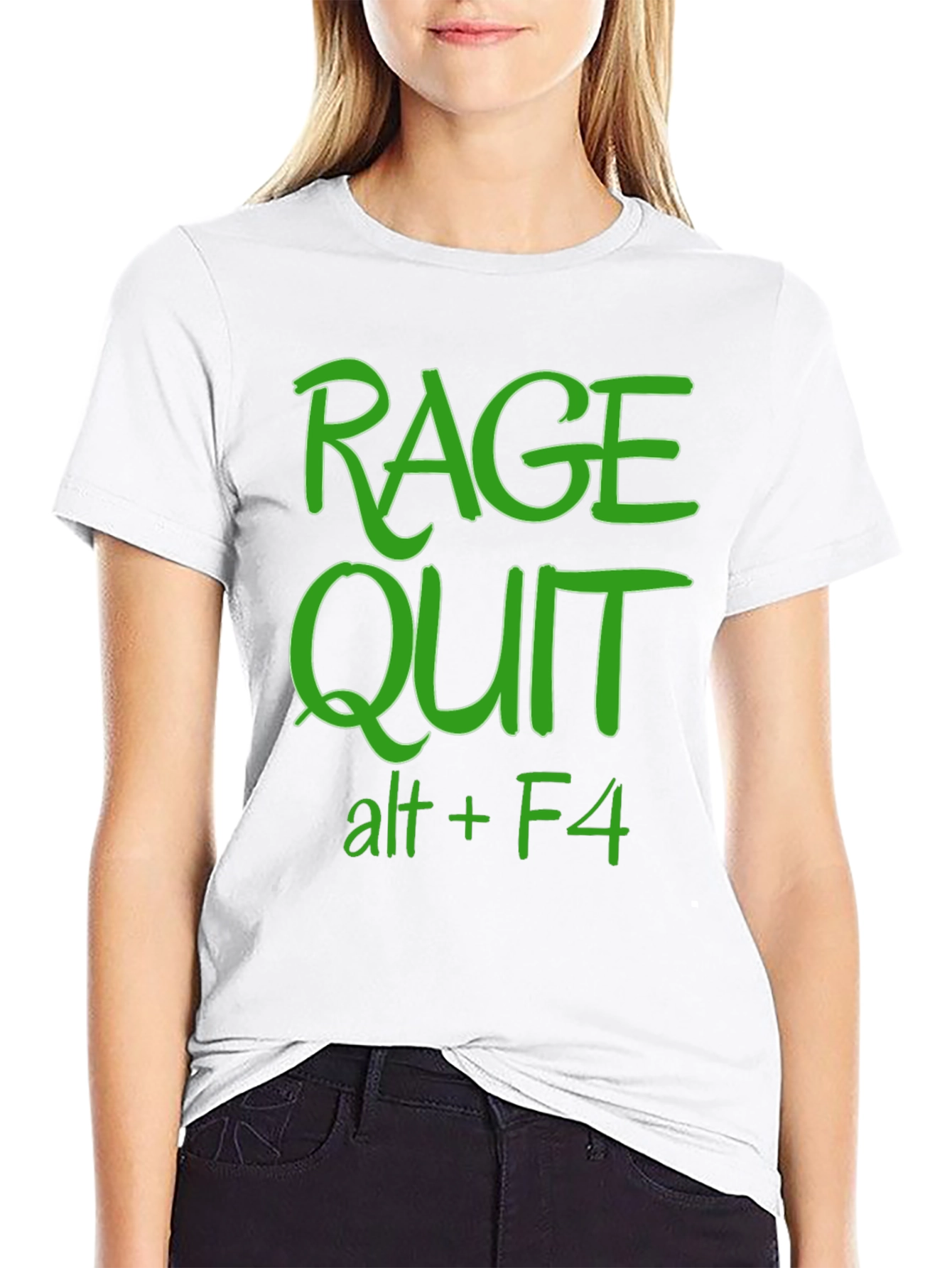 Rage Quit Alt + F4 Graphic T-Shirt
