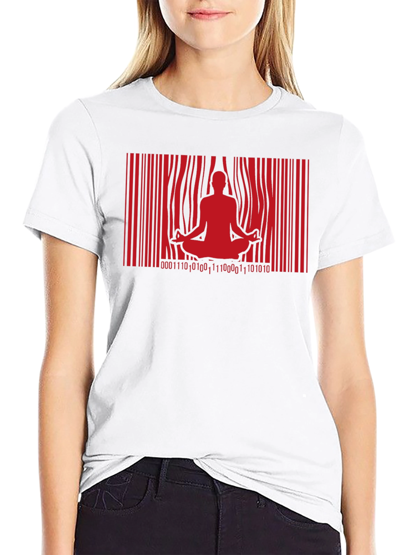 Meditate Code T-Shirt - Cool Zen Graphic Tee