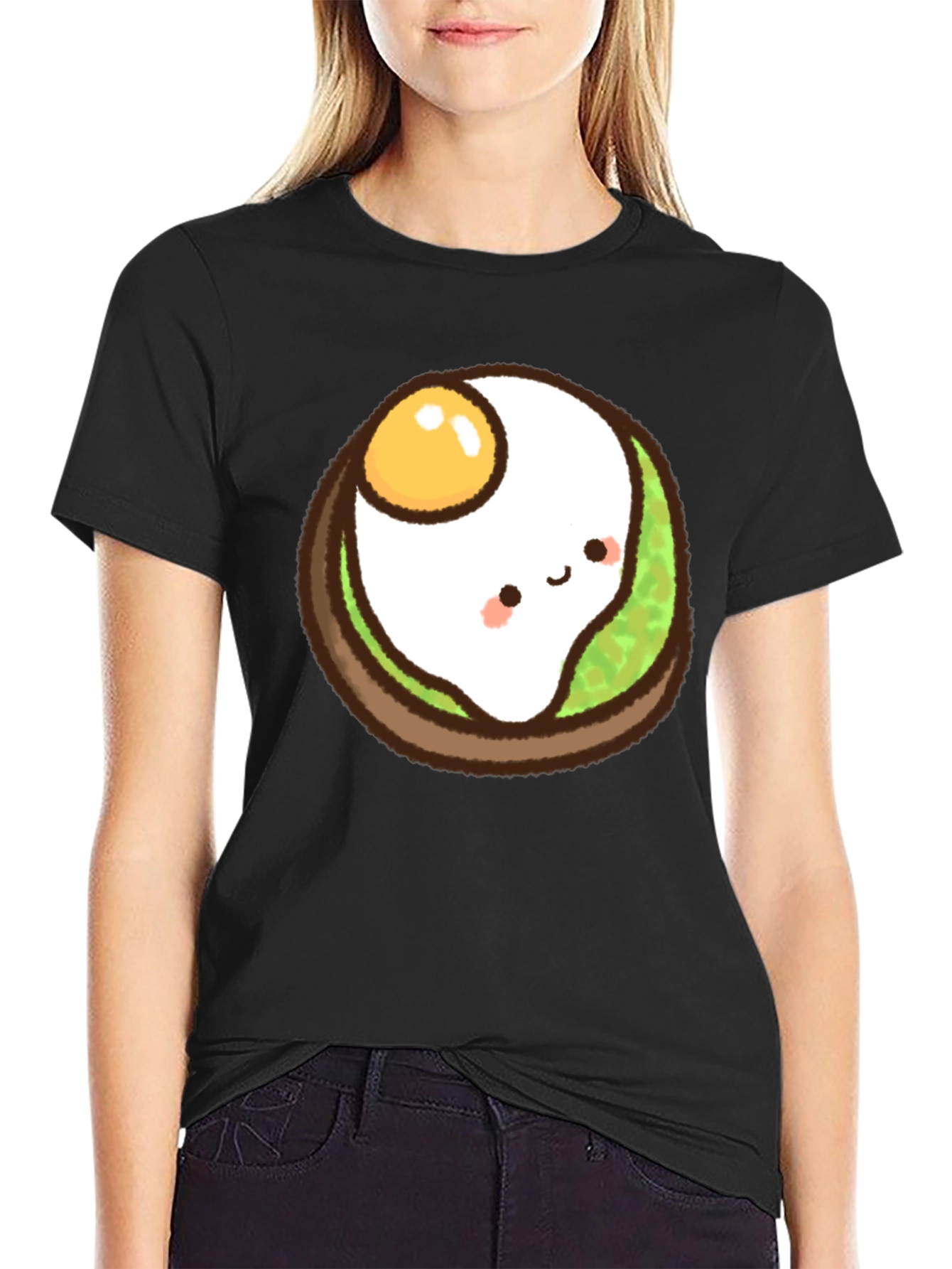 Cute Avocado Toast Graphic T-Shirt